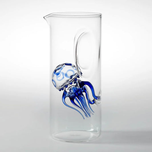 Massimo Lunardon 1.8L Blue Jellyfish Carafe